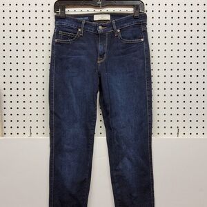 CJ by Cookie Johnson wisdom ankle skinny jeans dark wash size 25 EUC